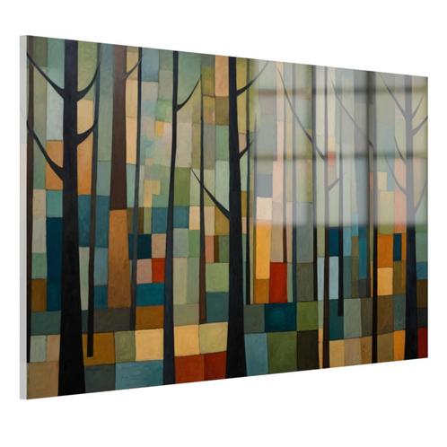 Peinture sur verre de style Bos Paul Klee 105x70cm + système, Maison & Meubles, Accessoires pour la Maison | Peintures, Dessins & Photos