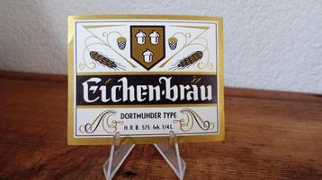 Brasserie bière ancienne étiquette Eichen-Braü