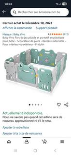 Parc bebe amovible avec porte en dur, Enfants & Bébés, Enlèvement, Comme neuf