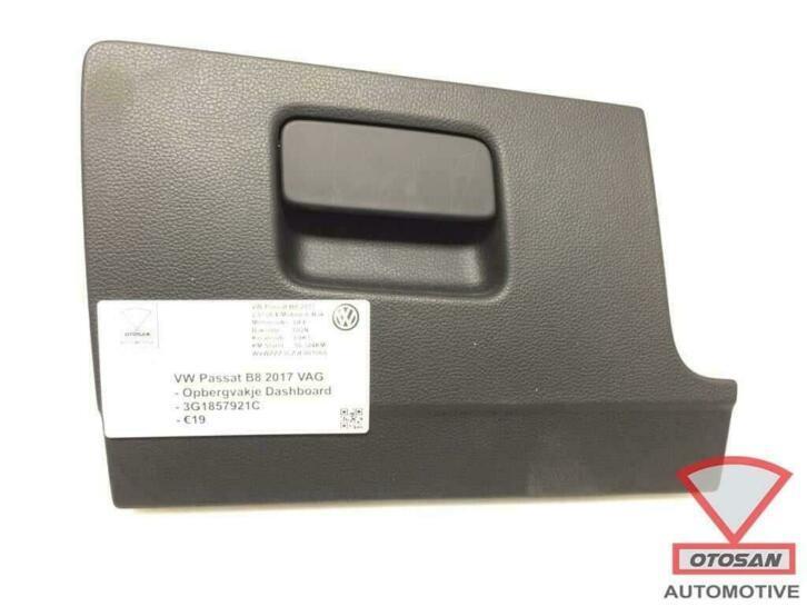 vw passat b8 2017 opbergvak opbergvakje dashboard 3g1857921c, Auto-onderdelen, Interieur en Bekleding, Volkswagen, Gebruikt