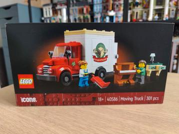 Camion de déménagement scellé Lego 40586