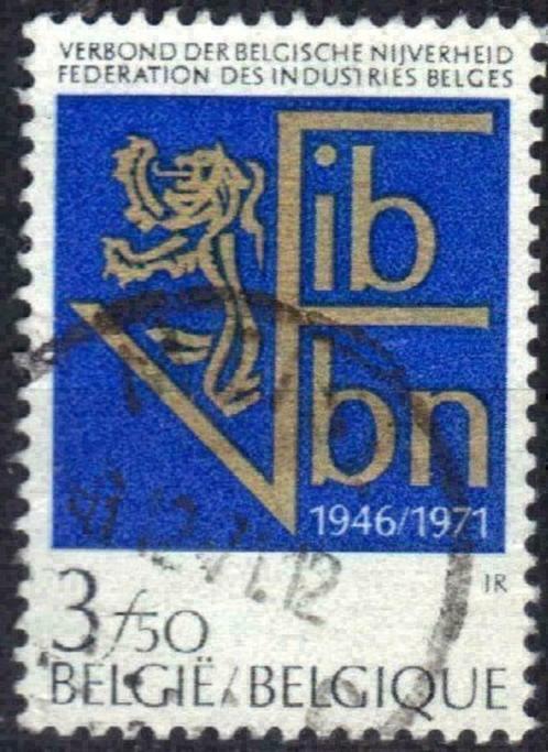 Belgie 1971 - Yvert/OBP 1609 - Belgische Nijverheid (ST), Postzegels en Munten, Postzegels | Europa | België, Gestempeld, Gestempeld