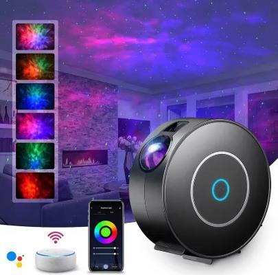 Projecteur Smart Galaxy - Fonctionne avec Alexa et Google, TV, Hi-fi & Vidéo, Projecteurs vidéo, Neuf, LED, Enlèvement ou Envoi