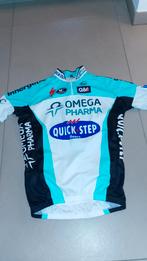 vintage wielrenshirt 2013 Omega Pharma Quickstep maat L, Fietsen en Brommers, Fietsaccessoires | Fietskleding, Ophalen of Verzenden