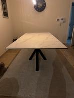 Marmer eettafel, Huis en Inrichting, Tafels | Eettafels, Ophalen, Zo goed als nieuw