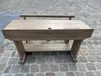 Oude schoolbank, Huis en Inrichting, Ophalen, Gebruikt, Bureau