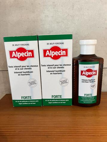 Alpecin forte haartonic 3X200ml beschikbaar voor biedingen