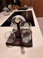 Karaf met bijhorende glazen, Huis en Inrichting, Ophalen, Zo goed als nieuw