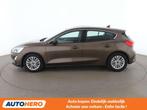Ford Focus 1.0 EcoBoost Titanium (bj 2020), Auto's, Stof, Gebruikt, Euro 6, Bruin