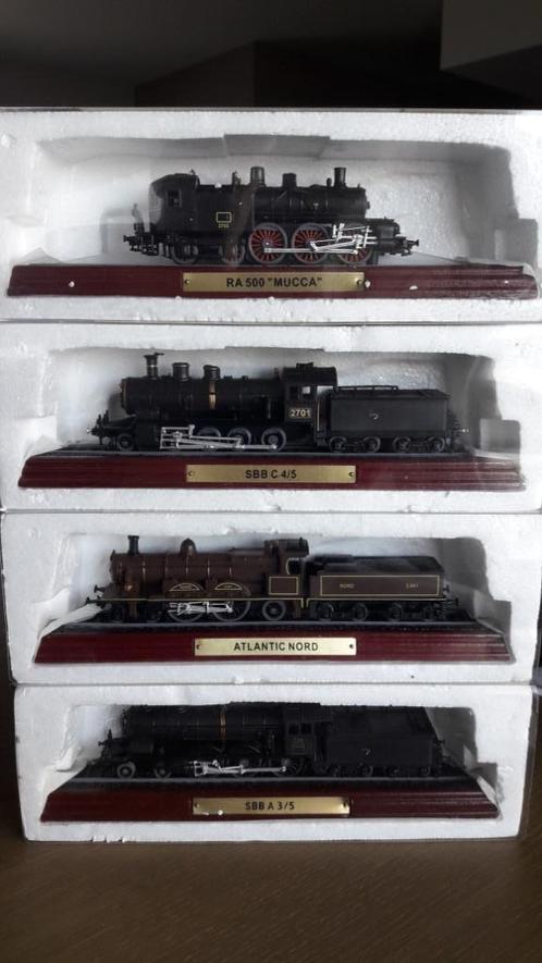27x Atlas Collection Locomotieven, Collections, Trains & Trams, Neuf, Train, Enlèvement