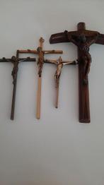 4 KRUISBEELDEN PERFEKTE STAAT, Antiek en Kunst, Antiek | Religieuze voorwerpen, Ophalen of Verzenden