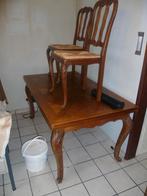 OUDE MOOIE LOUIS XV TAFEL + 6 STOELEN, Antiek en Kunst, Ophalen