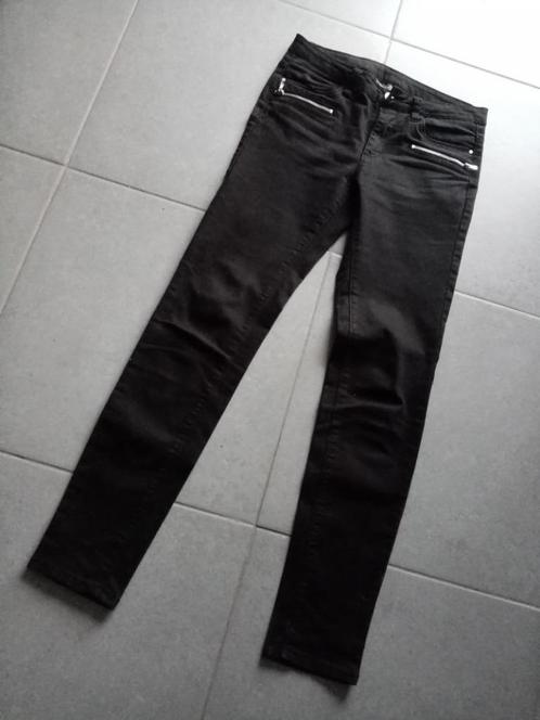 Yessica : zwart , afslankende broek smalle pijpen , maat 38, Kleding | Dames, Broeken en Pantalons, Zo goed als nieuw, Maat 38/40 (M)