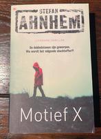 Stefan Ahnhem - Motief X, Boeken, Scandinavië, Stefan Ahnhem, Ophalen of Verzenden, Zo goed als nieuw