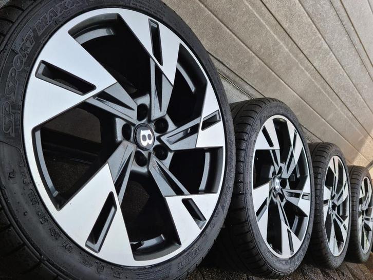 Set 20 inch Bentley Continental GT 8V GTC Flying Spur velgen, Auto-onderdelen, Banden en Velgen, Banden en Velgen, Zomerbanden