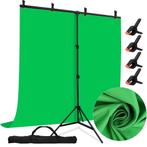 Green Screen voor fotografie 2x1,5 m, 2,23m max hoogte, Audio, Tv en Foto, Fotografie | Fotostudio en Toebehoren, Ophalen, Nieuw