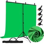 Green Screen, Audio, Tv en Foto, Fotografie | Fotostudio en Toebehoren, Ophalen, Nieuw, Achtergrond