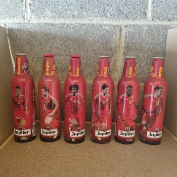 Bouteille de bière Jupiler Belgian Red Devils, Enlèvement ou Envoi, Utilisé, Bouteille(s), Jupiler