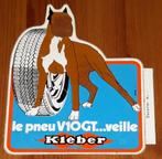 Vintage sticker Kléber V10GT autobanden pneus autocollant, Collections, Comme neuf, Voiture ou Moto, Enlèvement ou Envoi