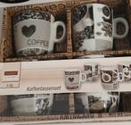 4 KOFFIETASSEN IN #CADEAU VERPAKKING, Ophalen, Nieuw, Kop(pen) en/of Schotel(s)