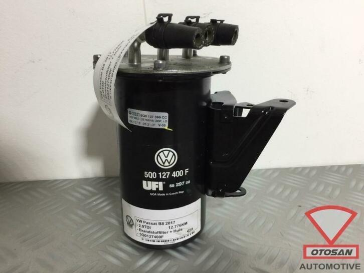 vw passat b8 2017 brandstoffilterhuis 5q0127400f, Auto-onderdelen, Filters, Volkswagen, Gebruikt
