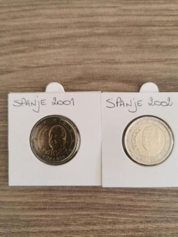 euromunten Spanje beschikbaar voor biedingen