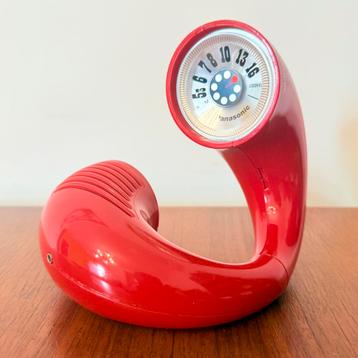 VINTAGE RADIO PANASONIC R72 ROOD SPACE AGE 1972 ZELDZAAM beschikbaar voor biedingen