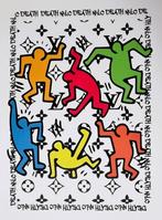 Keith Haring - Pop Art Print Death NYC Ltd Ed - Signed, Ophalen of Verzenden
