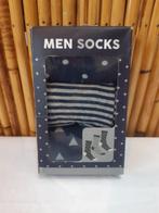 3 paires de chaussettes hommes taille 39/42 neuves, emballés, Bleu, Men Socks, Taille 39 à 42, Enlèvement ou Envoi