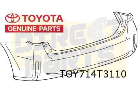 Toyota Prius (6/09-9/21) achterbumper (te spuiten) Origineel, Auto-onderdelen, Carrosserie, Bumper, Toyota, Achter, Nieuw, Verzenden