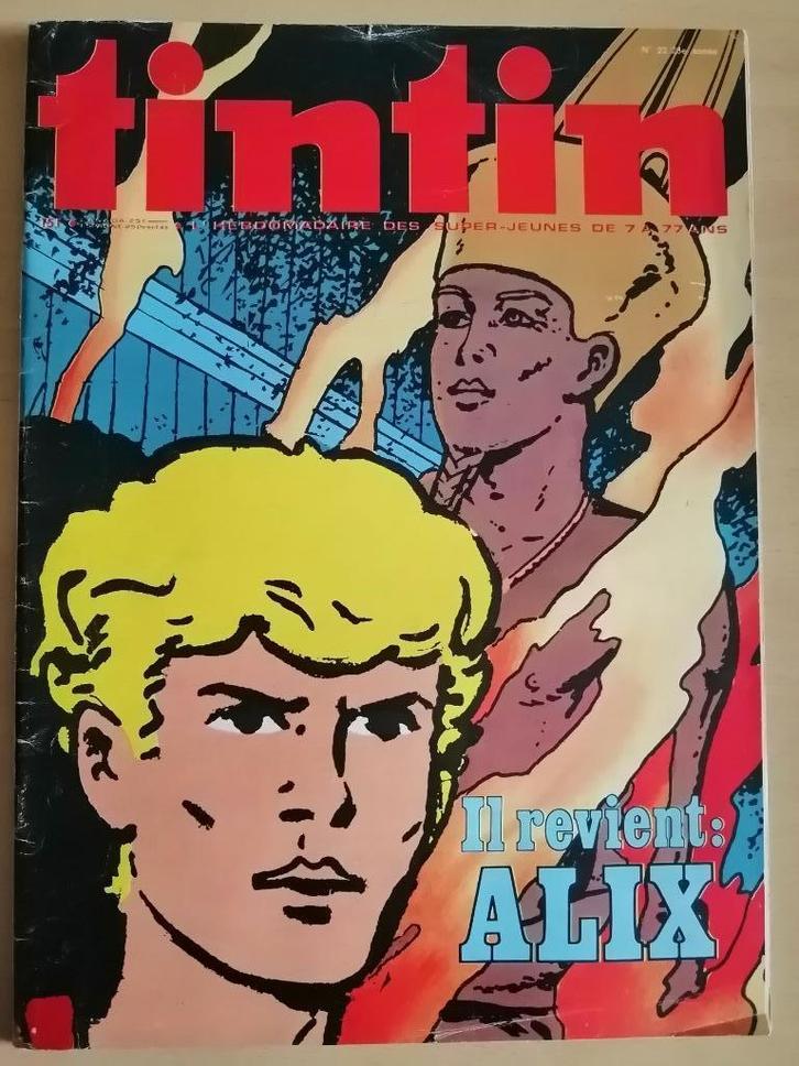Le journal de Tintin numéro 22 - 1973, Verzamelen, Tijdschriften, Kranten en Knipsels, Krant, Ophalen of Verzenden