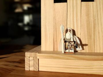 LotR Gandalf de Witte minifiguur (+ Gollum) beschikbaar voor biedingen