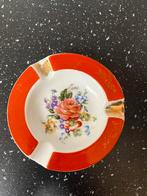 Limoges France asbak ashtray bloemen, Ophalen of Verzenden