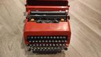 Machine à écrire Olivetti Valentine rouge, Diversen, Typemachines, Gebruikt, Ophalen of Verzenden