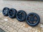 Originele Mercedes AMG velgen 18” breedset winterbanden w211, Auto-onderdelen, Ophalen, 18 inch, Gebruikt, Velg(en)