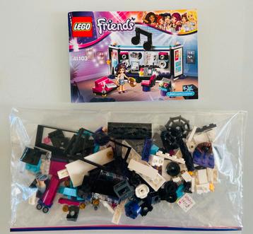 Lego Friends 41103 Pop Star Studio d'enregistrement, Enlèvement ou Envoi, Comme neuf, Ensemble complet, Lego