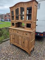 Superbe ancien vaisselier massif en chêne.  Art Nouveau, Maison & Meubles, Enlèvement, Chêne