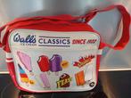 WALLS klassieke retro rode schoudertas met ijs, Ophalen, Rood