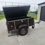 afsluitbare aanhangwagen bruto 750 kg / 500 kg laden, Ophalen, Gebruikt