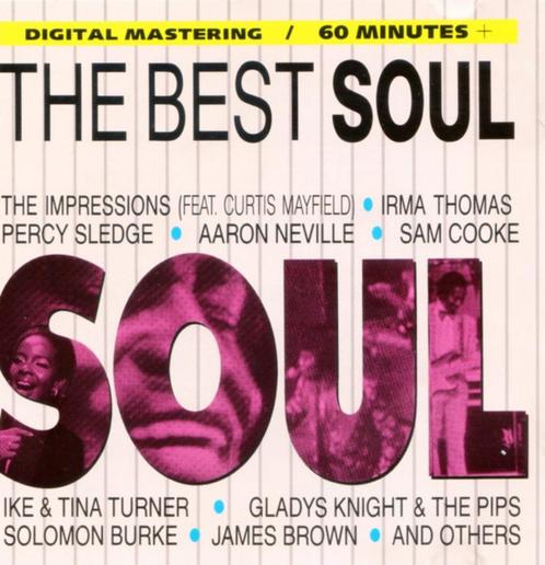 The Best ... Soul - Cd = Mint, Cd's en Dvd's, Cd's | R&B en Soul, Zo goed als nieuw, Soul of Nu Soul, 1960 tot 1980, Ophalen of Verzenden