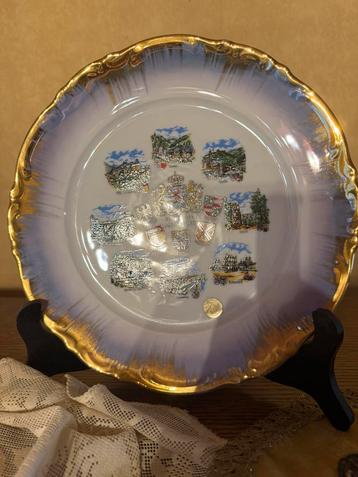 Souvenirbord Groothertogdom Luxemburg – porselein beschikbaar voor biedingen