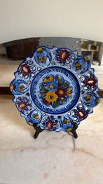 Plat mural à fleurs en majolique portugaise '65, Enlèvement