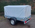 Aanhanger Enkelasser Aanhangwagen met huif.Humbaur Steely., Auto diversen, Aanhangers en Bagagewagens, Ophalen, Zo goed als nieuw