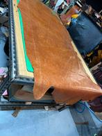 Cognac patina-vintage halve huid 1.3mm iets stug&glad A535, Enlèvement ou Envoi, Comme neuf