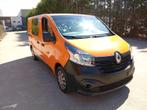 Renault Trafic 1.6 dCi Dubbel Cabine L2 H1 6 Plaats Airco, Auto's, Voorwielaandrijving, Stof, Overige kleuren, Renault