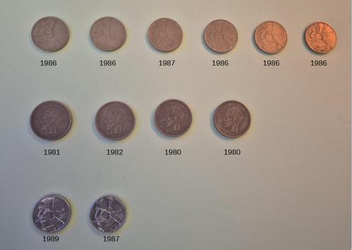 Oude Belgische frankmunten, Postzegels en Munten, Munten en Bankbiljetten | Verzamelingen, Munten, Ophalen of Verzenden