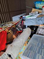garage vol materiaal voor de rommelmarkt, Hobby en Vrije tijd, Ophalen, Gebruikt
