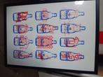 Duvel litho, Ophalen, Zo goed als nieuw, Reclamebord, Plaat of Schild, Duvel