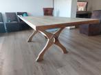 Tafel massief eik(?) 210x88x74cm, Ophalen