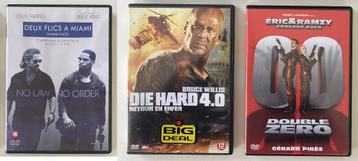 DVD Lot de 3 Films Action-Comédie, Enlèvement ou Envoi
